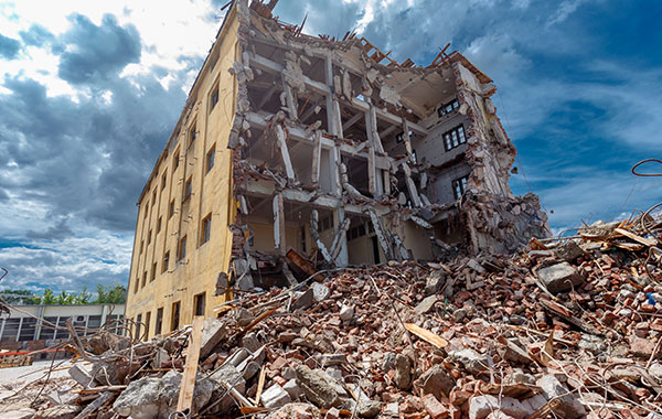Demolition company knocks down $36,000 on its annual premium